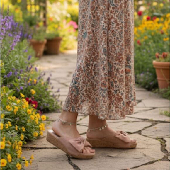 NWT Bernardo platform sandals 6 - Picture 1 of 7